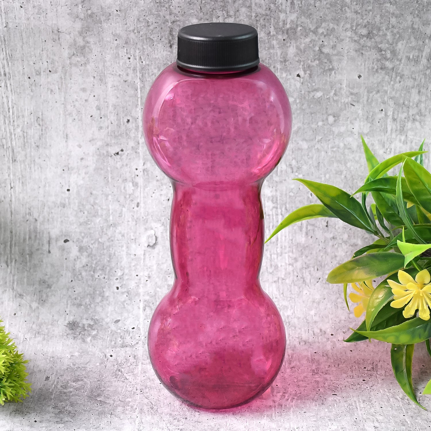 Unbreakable Plastic dumbbell Shape Water Bottle  (550 ml / 1 Pc) Unbreakable Plastic dumbbell Shape Water Bottle  (550 ml / 1 Pc)